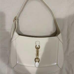 Cream Shoulder Bag